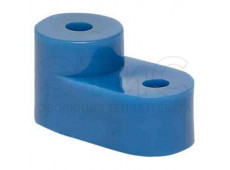 Изолятор нулевой шины угловой синий Изолятор нулевой шины угловой синий